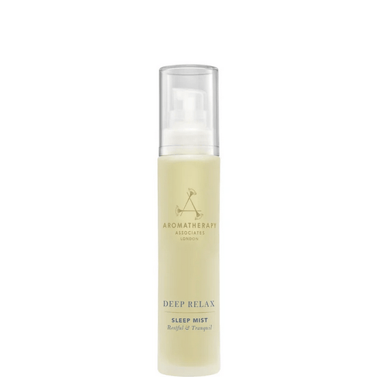 Aromatherapy Associates Deep Relax Sleep Mist 50ml for ultimate relaxation and restorative sleep.