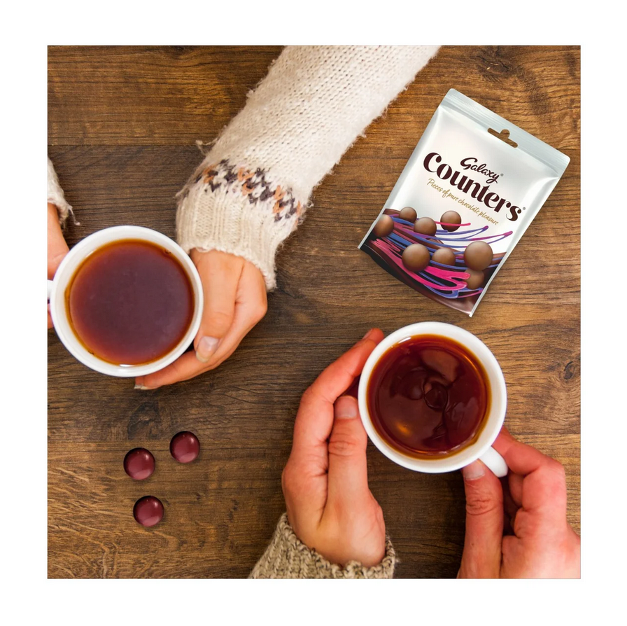Galaxy Counters Chocolate Pouch 122g