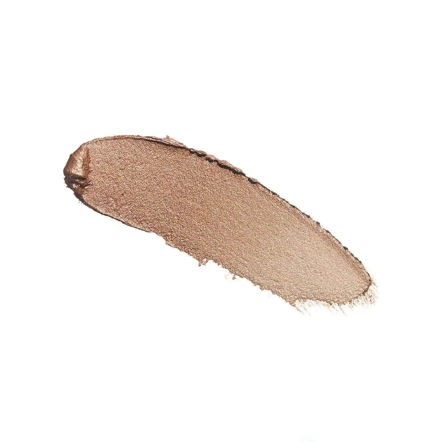 Swatch of Charlotte Tilbury Eyes To Mesmerise Cream Eyeshadow in Amber Gold, a warm dark gold with metallic sheen.