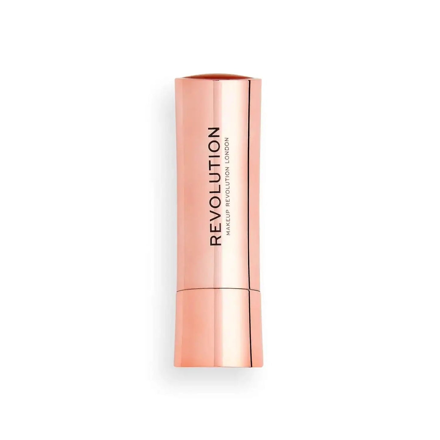 Makeup Revolution Satin Kiss Lipstick in White Wedding, a pink toned nude with a creamy, velvety finish.