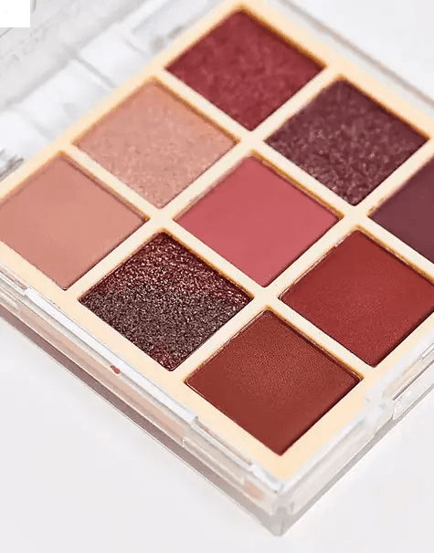 Revolution Makeup Revolution London Ultimate Nudes Eyeshadow Palette Dark with nine rich shades.