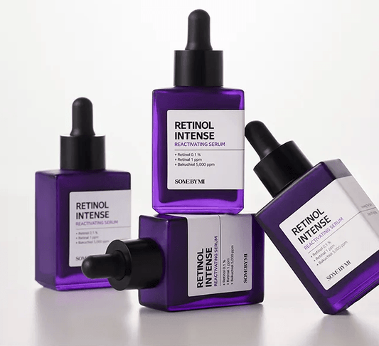 SOME BY MI Retinol Intense Reactivating Serum 30ml bottles showcasing their sleek design and efficacy.