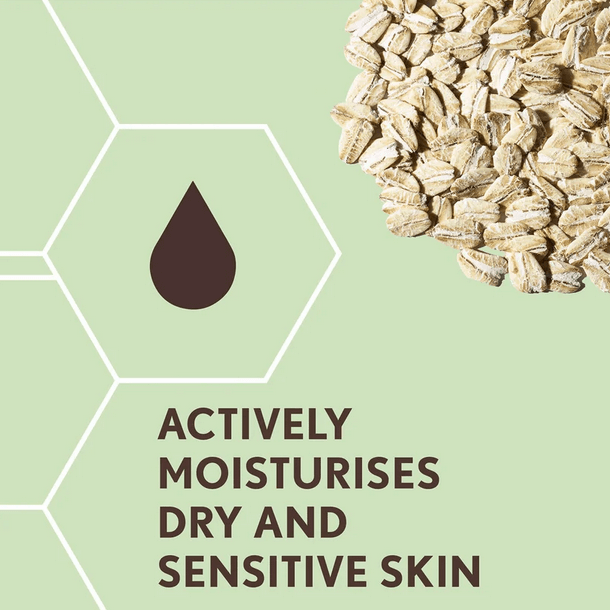 AVEENO® Cream promotes moisture for dry and sensitive skin, featuring Colloidal Oatmeal for soothing benefits.