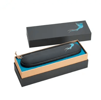BaByliss 9000 Cordless Straightener packaging in sleek black case and decorative box.