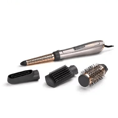 BaByliss Air Style 1000 hair styling tool with interchangeable brush attachments.