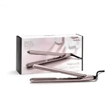 BaByliss Elegance 235 Hair Straightener with stylish packaging for salon-quality results at home.