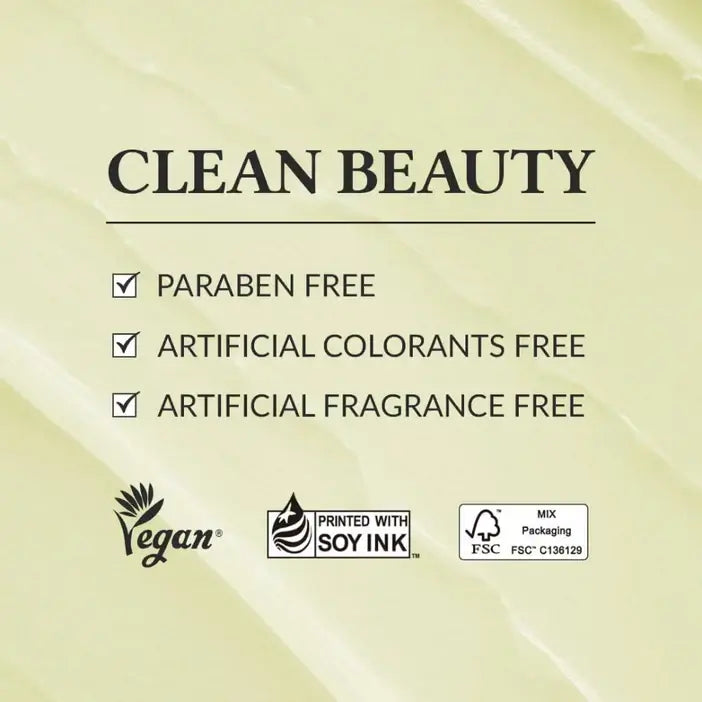 Clean beauty Dr. Althea product label with certifications on a beige background