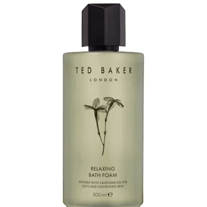 Ted Baker Jasmine & Lime Blossom Relaxing Bath Foam 500ml with lavender oil for soft, nourished skin.