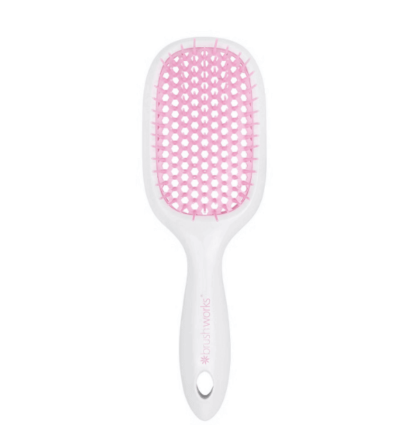 Brushworks HD Honey Comb Hair Brush with tapered FLEXI-SOFT bristles for smooth and gentle styling.