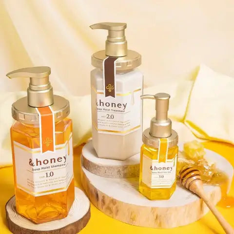 &honey Deep Moist Treatment 2.0 - Japanese Honey Hair Conditioner 445g