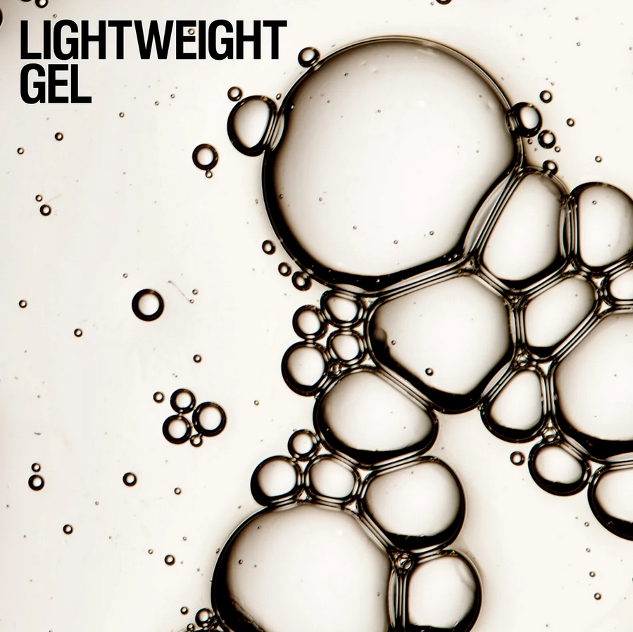 Grown Alchemist Bubbles with 'LIGHTWEIGHT GEL' text on a white background
