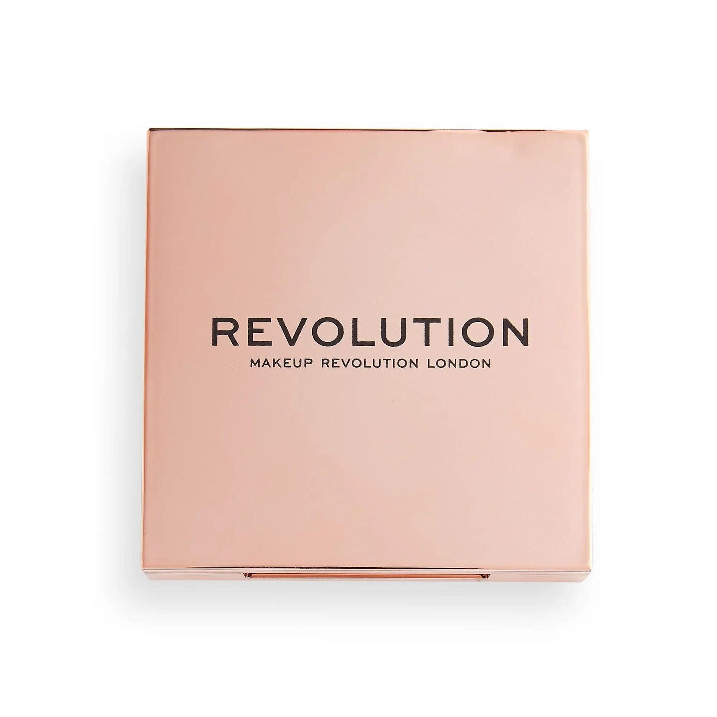 Makeup Revolution Soap Styler packaging showing a sleek rose gold design with logo.