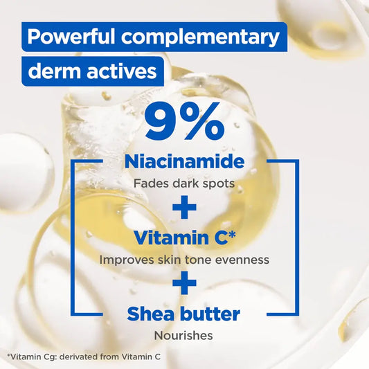 Mixa Product packaging with skincare ingredients and benefits on a white background