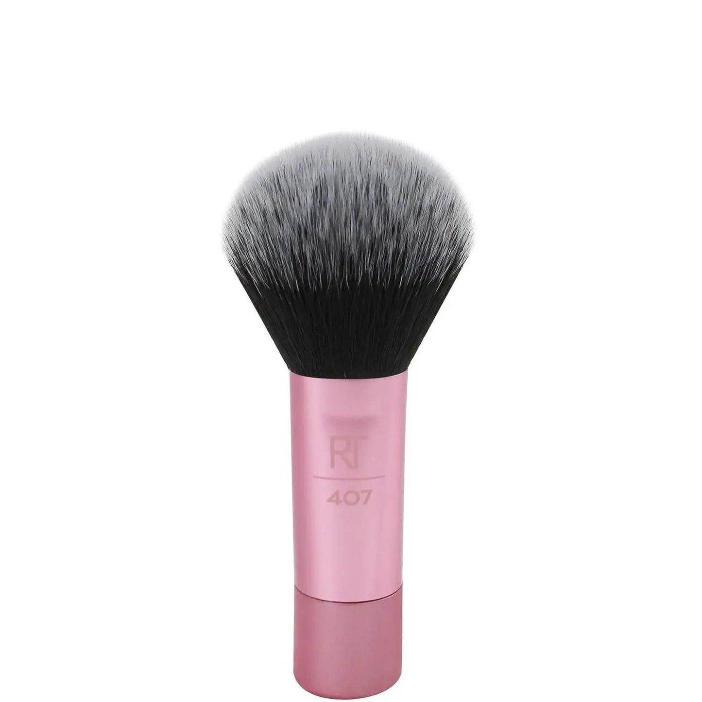 Real Techniques Mini Multitask Brush for flawless makeup application on the go, featuring soft synthetic bristles.