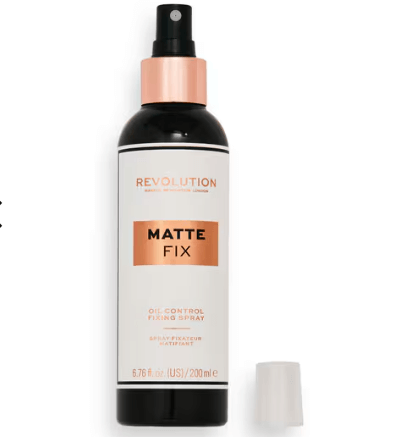 Revolution The Big Matte Fix 100ml setting spray for a flawless matte finish and oil control.