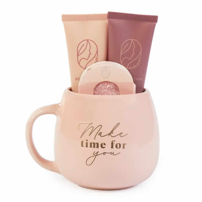 Solenne Mug & Bath Treats Set