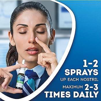 Instructions for using Vicks Sinex Soother: 1-2 sprays up each nostril, maximum 2-3 times daily.