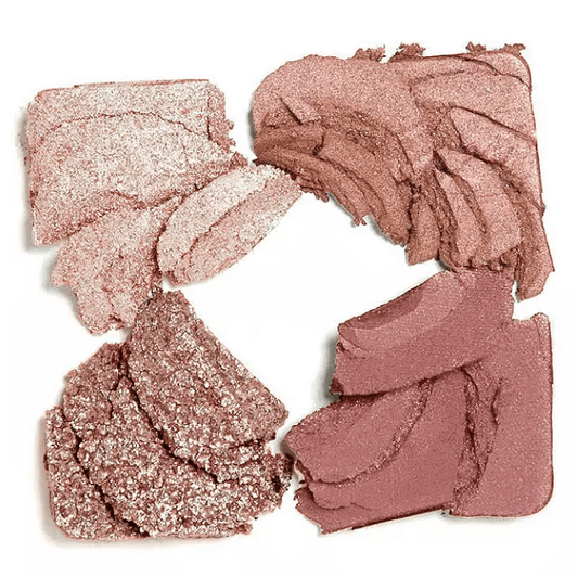 Charlotte Tilbury Bigger Brighter Eyes Exagger-Eyes Eyeshadow Palette shades in shimmer and matte textures.