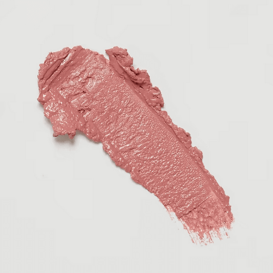 Swatch of Bobbi Brown Pot Rouge in Powder Pink showing creamy texture for lips and cheeks.