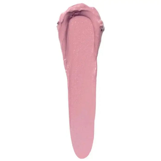 Swatch of Stila Stay All Day Lipstick in Baci, showing creamy-matte pink color texture perfect for long-lasting wear.