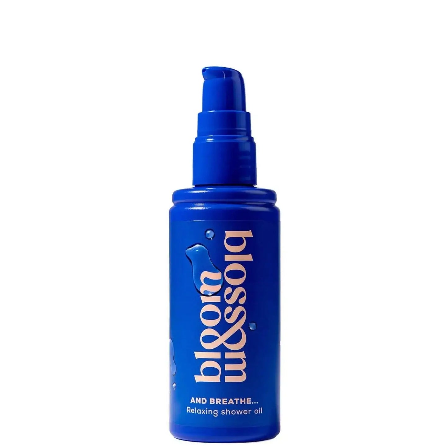 Bloom & Blossom Bath Oil 100ml bottle, moisturizing shower oil for glowing skin and spa-like experience.