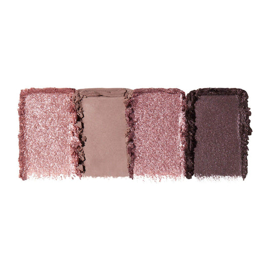 e.l.f. Bite Size Eyeshadows in Rose Water featuring creamy pink and plum shades with shimmer and matte finishes.