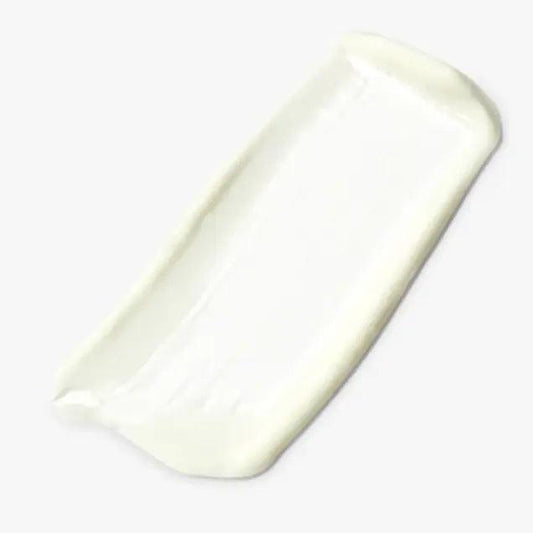 Swatch of Pai Middlemist Seven Camellia and Rose Gentle Cream Cleanser, showcasing its creamy texture.