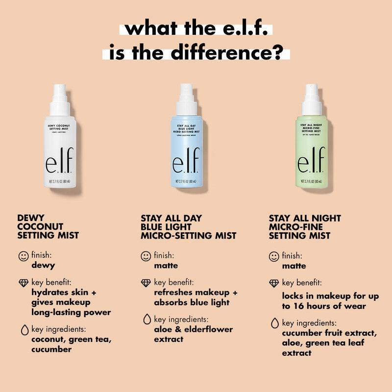 e.l.f Stay All Night Micro-Fine Setting Mist The Good Vibes