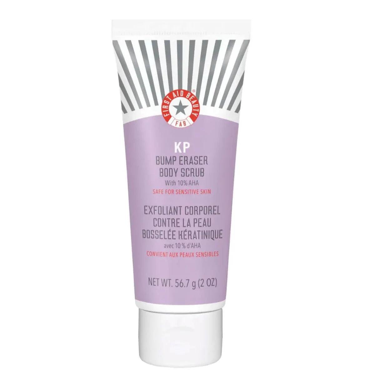 First Aid Beauty KP Bump Eraser Body Scrub with 10% AHA 56.7g The Good Vibes