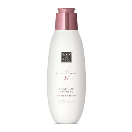RITUALS The Ritual of Sakura Shampoo bottle for volume and nutrition, 250ml, nourishing formula for healthy hair.