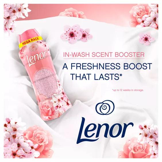 Lenor In-Wash Scent Booster Cherry Blossom & Rose Water 570g The Good Vibes