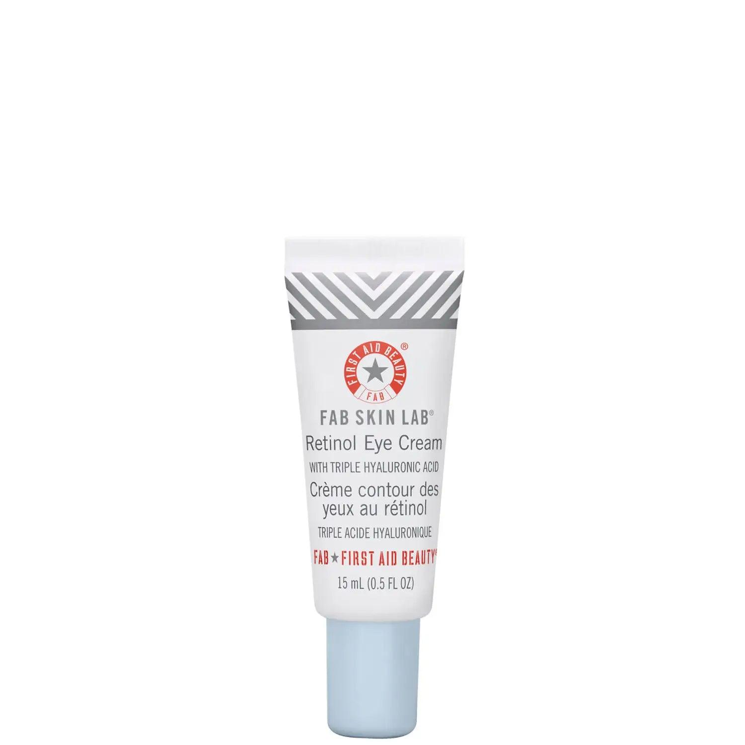 First Aid Beauty Skin Lab Retinol Eye Cream with Triple Hyaluronic Acid 15ml The Good Vibes