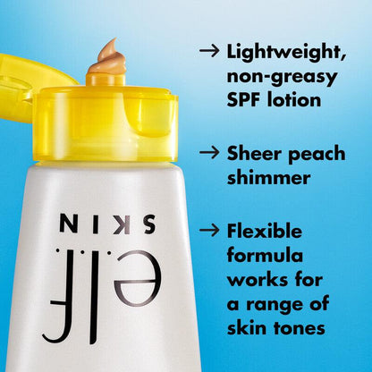 e.l.f Suntouchable! Whoa Glow SPF 30 50ml The Good Vibes