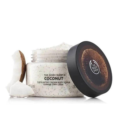 The Body Shop Coconut Exfoliating Cream Body Scrub 250ml The Good Vibes