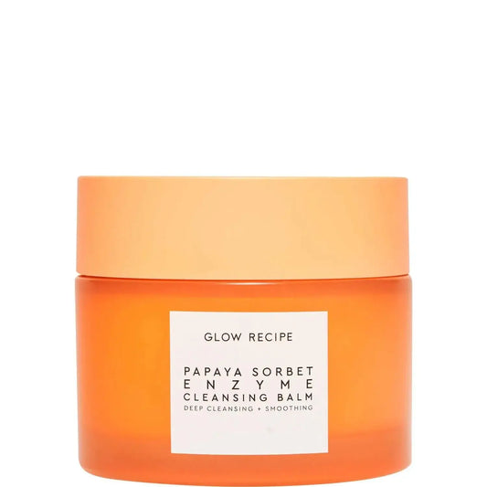 Glow Recipe Papaya Enzyme Cleansing Balm 100ml - deep cleansing and smoothing skincare for radiant skin.