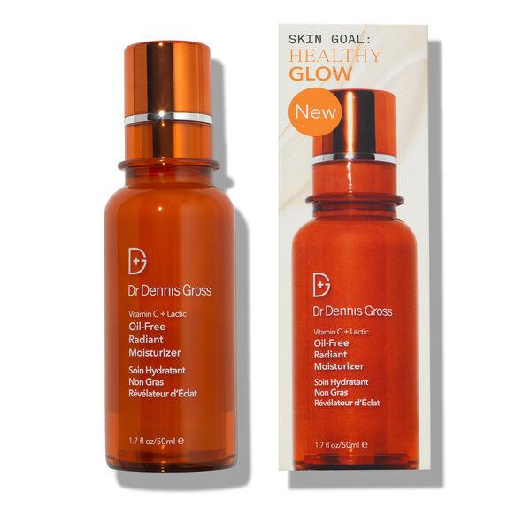 Dr. Dennis Gross Vitamin C + Lactic Oil-Free Radiant Moisturizer 50ml for healthy, glowing skin.