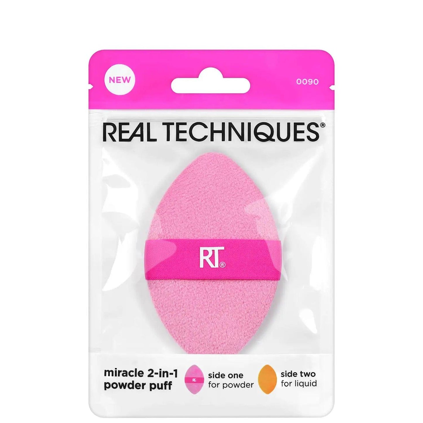 Real Techniques Miracle 2-in-1 Powder Puff The Good Vibes