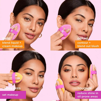 Real Techniques Miracle 2-in-1 Powder Puff The Good Vibes