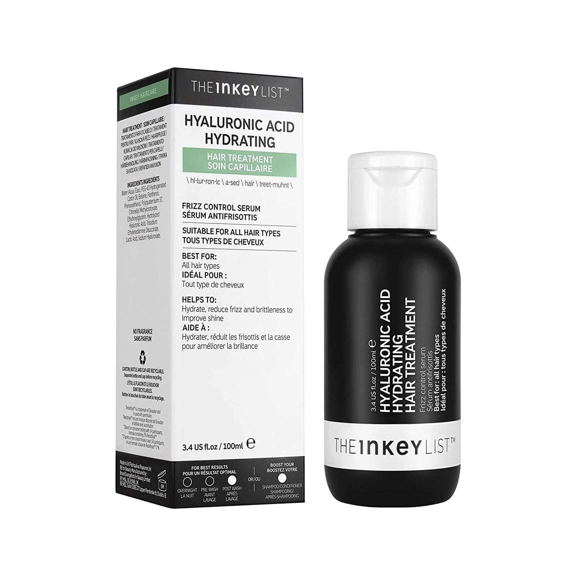 The Inkey List Hyaluronic Acid Hydrating Hair Treatment 100ml The Good Vibes