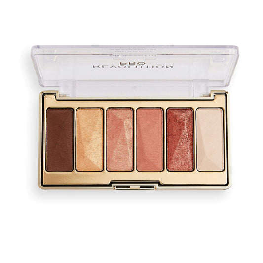 Revolution Pro Moments Eye Palette Bewitching with 6 highly pigmented matte and shimmer shades in a compact design.
