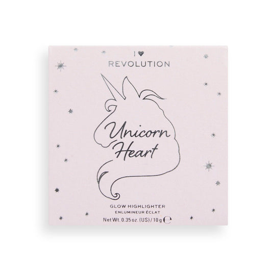 I Heart Revolution Unicorn Heart Glow Heart Highlighter The Good Vibes