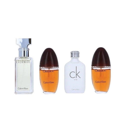 Calvin Klein Ladies Mini Fragrance Set 4 x 15ml The Good Vibes