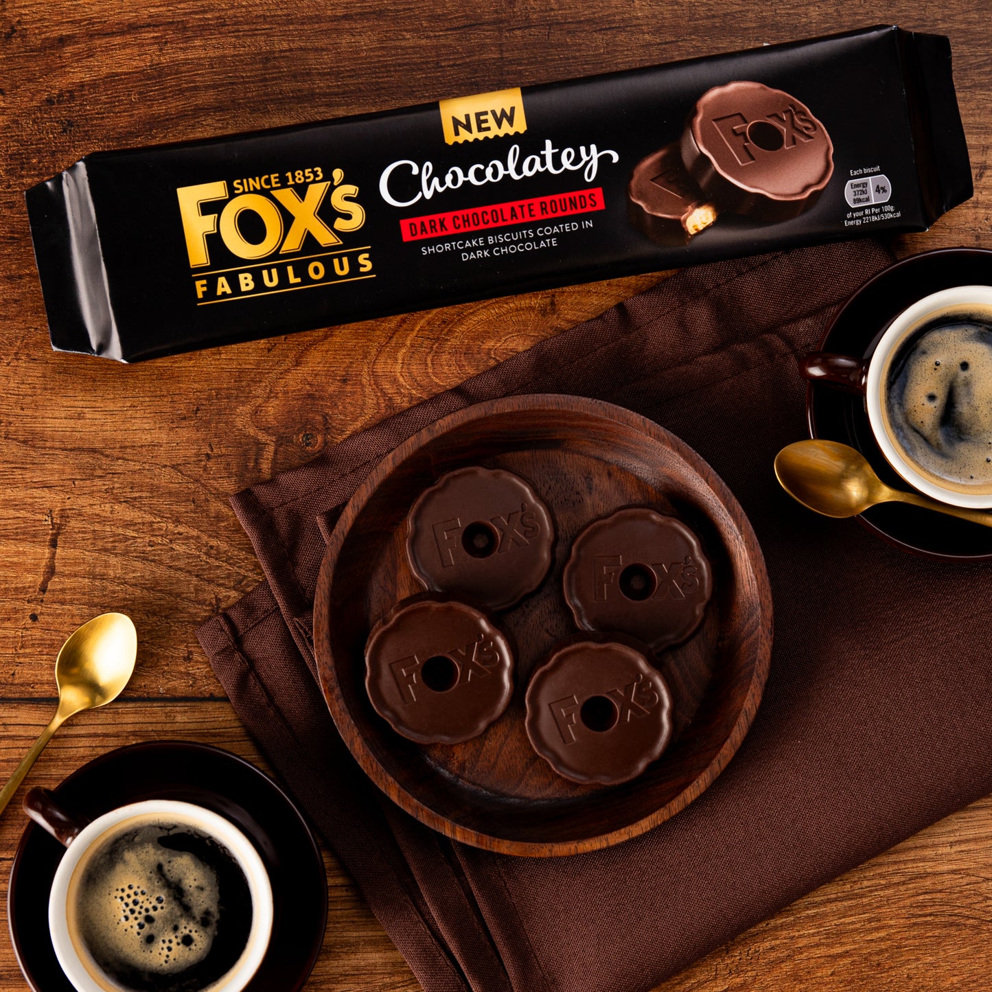 Fox's Biscuits Chocolatey Rounds 130g