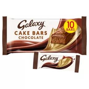 Galaxy Milk Chocolate Cake Bars 10x28.7g The Good Vibes