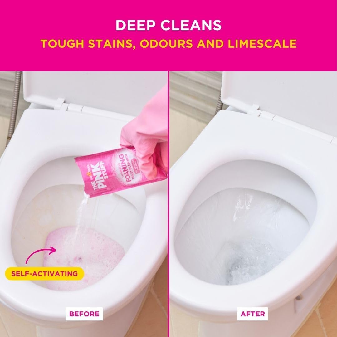 The Pink Stuff The Miracle Toilet Cleaner 3x100g