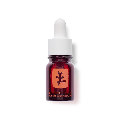 Erborian Skin Therapy multi-perfecting night oil serum in a dropper bottle for intense overnight skin nourishment.