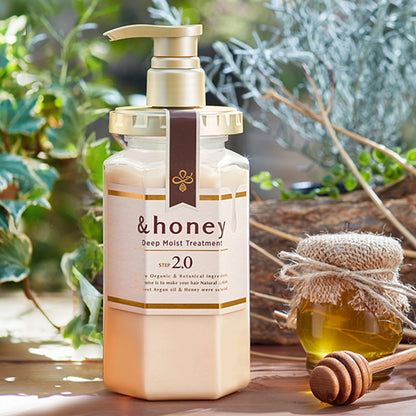 &honey Deep Moist Treatment 2.0 - Japanese Honey Hair Conditioner 445g