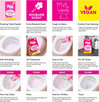 The Pink Stuff The Miracle Toilet Cleaner 3x100g