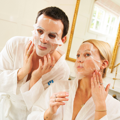 Masque en tissu apaisant pour la peau Instamelt de Conserving Beauty