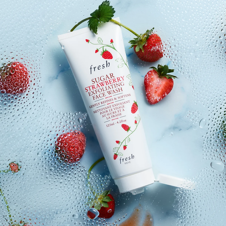FRESH Sugar Strawberry Exfoliating Face Wash 50ml